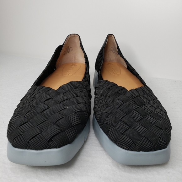 Corso Como Illana Black Stretch Weaved Slip On Comfort Loafers/Sneakers … - Picture 2 of 10